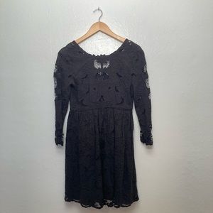 Sea New York black lace dress